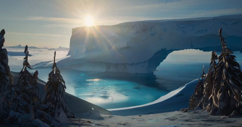 O segredo congelado: Revelando os mistérios ocultos da Antártida