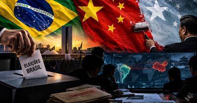 A teoria que circula nos fóruns secretos e sugere que a China poderia abandonar o vermelho por causa da política brasileira